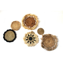 Set of six natural paintings - Bintang Collection