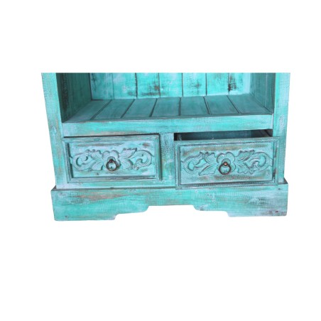 Albasia bathroom furniture - Turquoise wash