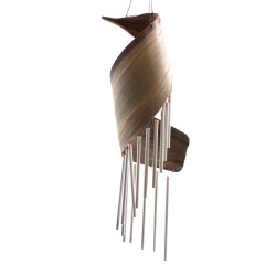 Coconut leaf wind chimes - Natural