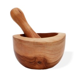 Maja and Teak Wood Mortar - Large