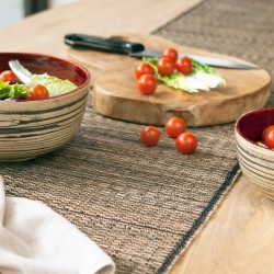 Teak wood cutting board in pineapple shape - 30x14cm