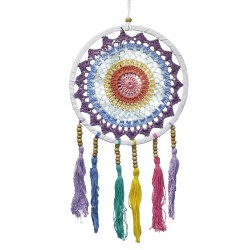 Small Dream Catcher (22x56cm) - Rainbow Cake