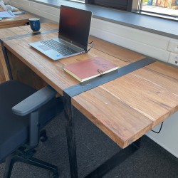 Desk Table 160x60x75cm (Drawer unit not included)