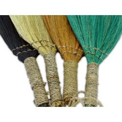 Set 4 - Pampas Fan Broom - Mixed Colors and Sizes