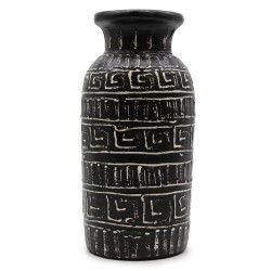 Retro Ancient Greek Ceramic Vase - Chocolate