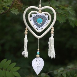 Dreamcatcher - Medium Blue Heart