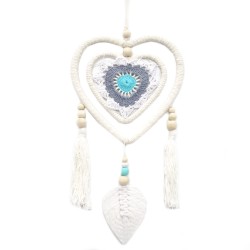 Dreamcatcher - Medium Blue Heart