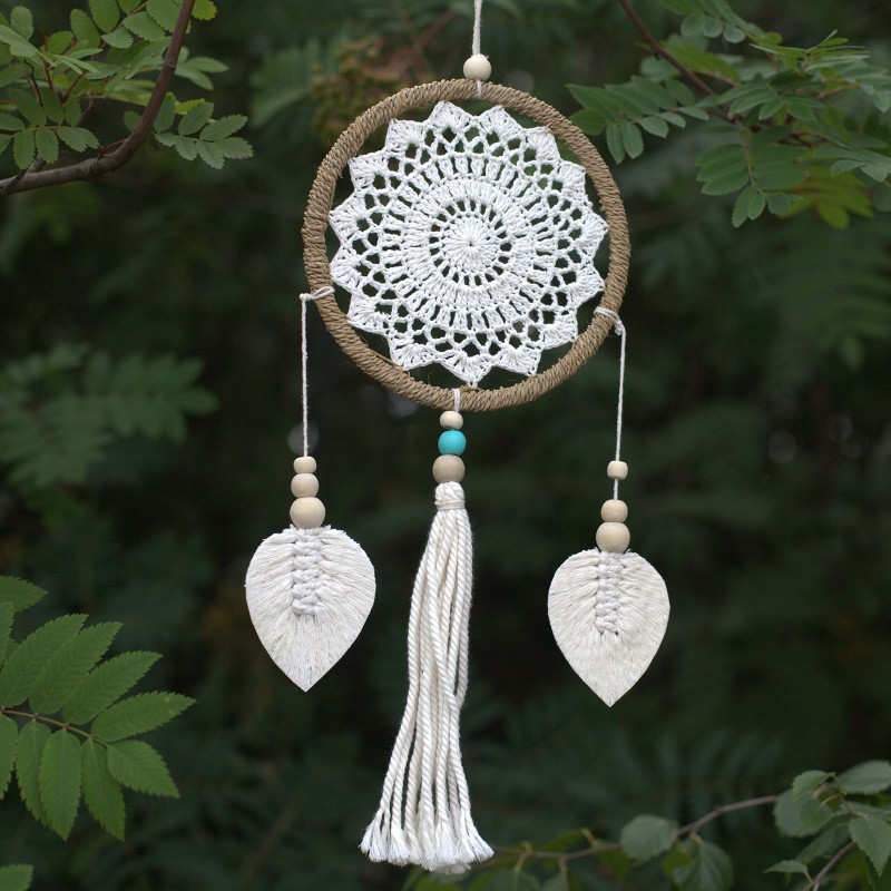 Atrapasueños - Natural Elements Medium-BALI DREAM CATCHER-HOSTENATURA