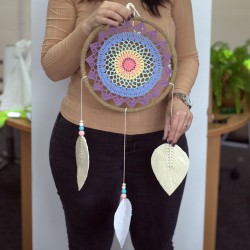 Dream Catcher - Elemente mari multicolore