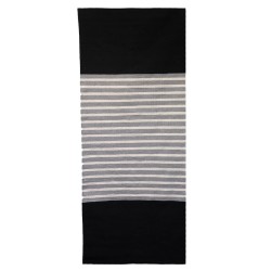 Covor Indian Bumbac - 70x170cm - Negru / Gri