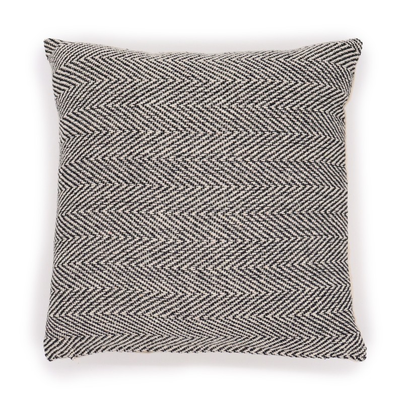 Classic Cushion Cover - Chevron Gray - 40x40cm-CUSHION COVER-HOSTENATURA