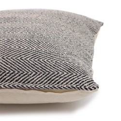 Classic Cushion Cover - Chevron Gray - 40x40cm