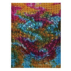 Single Cotton Quilt + Tapestry - Elephant Mandala