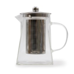 Théière en verre - Forme de tour - 750ml