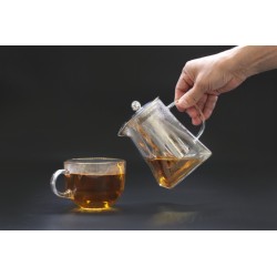 Glass Teapot - Tower Shape - 750ml