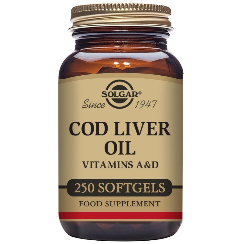 COD LIVER OIL 250 Caps-ESSENTIAL FATTY ACIDS-HOSTENATURA