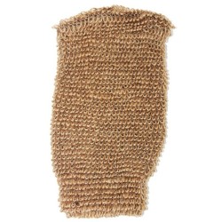 Elastischer Handschuh aus Jute - Braun