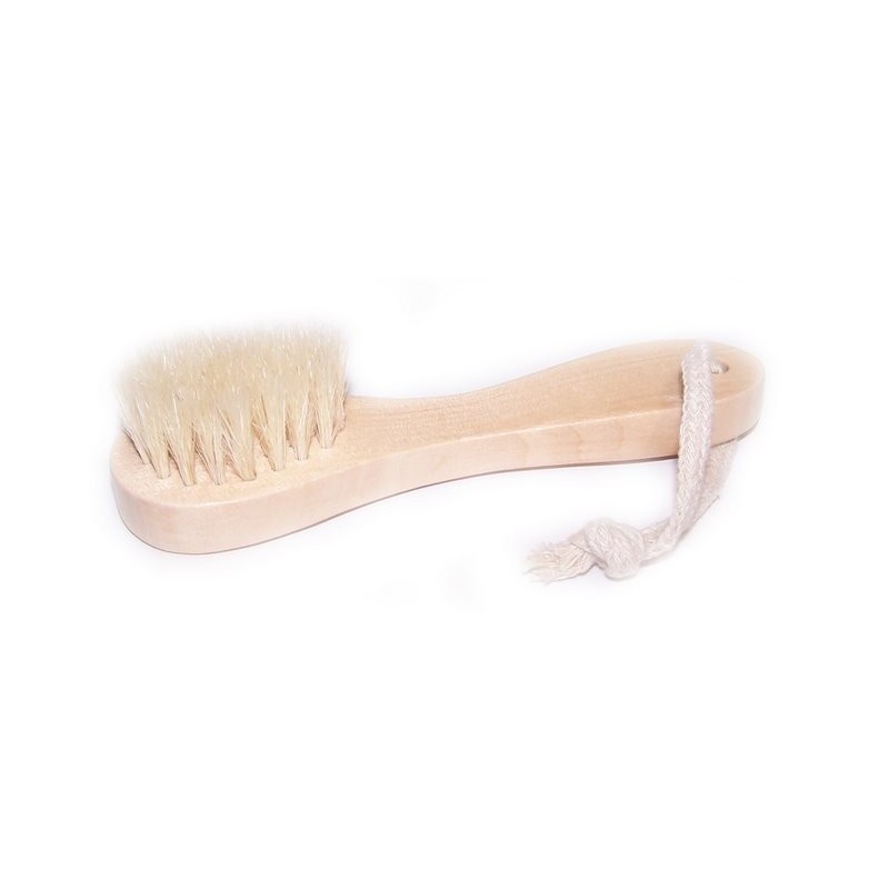 Exfoliating brush for face-LUXURY BATH AND SPA SCRUBS-HOSTENATURA