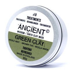 Green Clay Mask 80g - Oily, Combination and Dry Skin