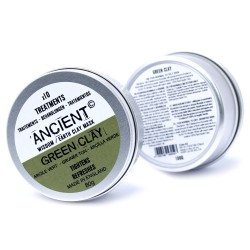 Maschera all'Argilla Verde 80g - Pelli Grasse, Miste e Secche