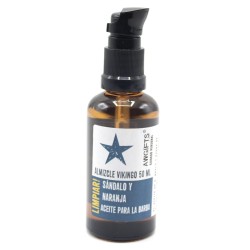 Baardolie - Viking Musk - Schoon! - Sandelhout en sinaasappel - 50 ml