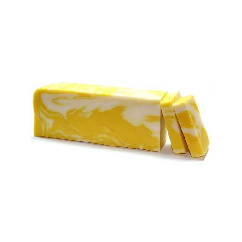 Lemon Soap Bar 1.25kg-OLIVE OIL ARTISAN SOAP-HOSTENATURA