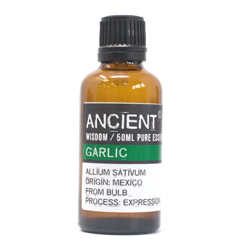 Garlic 50ml- Essential Oil-PROFESSIONAL ESSENTIAL OILS 50ML-HOSTENATURA