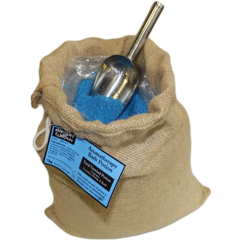 Aromatherapie Baddrankjes 7kg - Ontspannend - Badzout-AROMATHERAPIE BADZOUT ZAK 7KG-HOSTENATURA