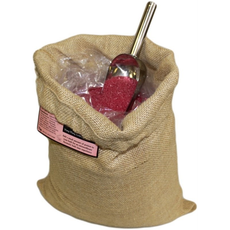 Aromatherapy Bath Potions 7kg - Passion - Bath Salt-AROMATHERAPY BATH SALT BAG 7KG-HOSTENATURA