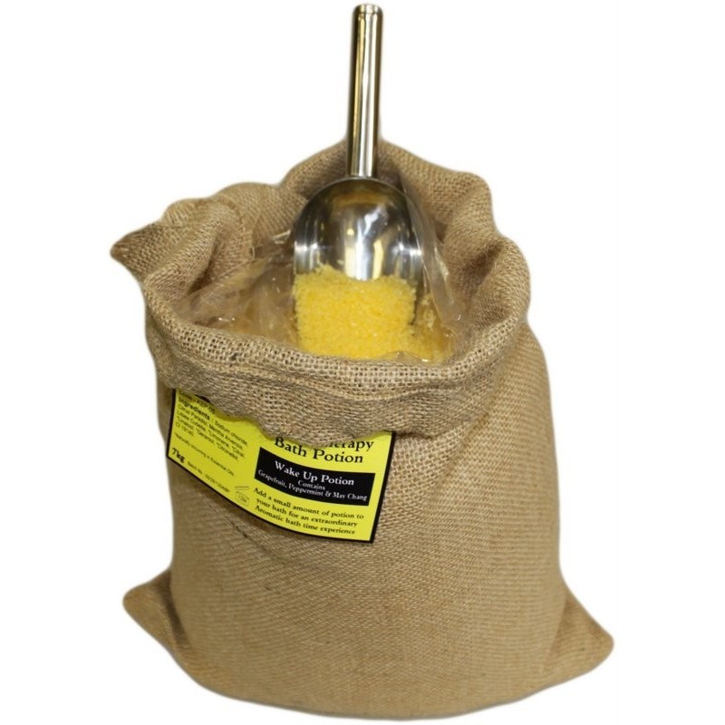 Aromatherapie Baddrankjes 7kg - Stimulans - Badzout-AROMATHERAPIE BADZOUT ZAK 7KG-HOSTENATURA