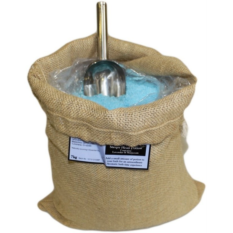 Pociones de baño de aromaterapia 7 kg - Relax Sleep - Sal de baño-BOLSA DE SALES DE BAÑO AROMATERAPIA 7KG-HOSTENATURA