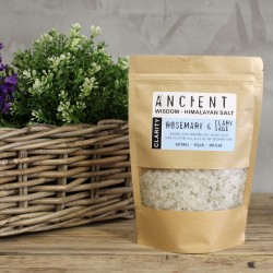 Himalayan Bath Salt Blend - 500 g - Clarity - Rosemary, Clary Sage and Olive Oil