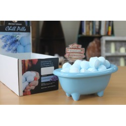 Mini Ceramic Bathrooms - Light Blue