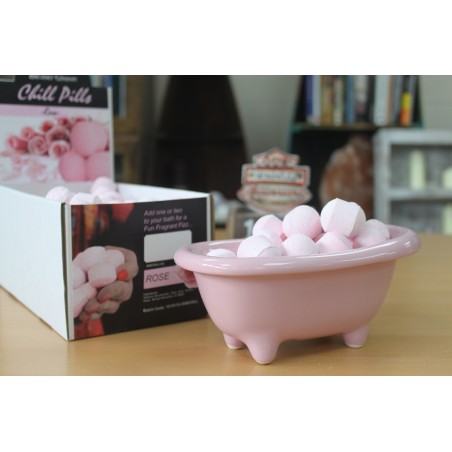 Mini Baños Cerámica - Rosa