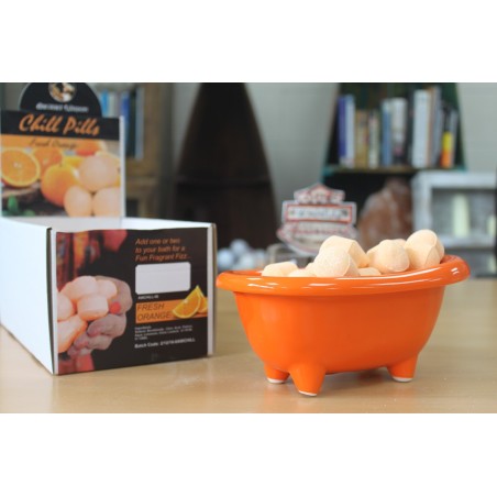 Mini Baños Cerámica - Naranja
