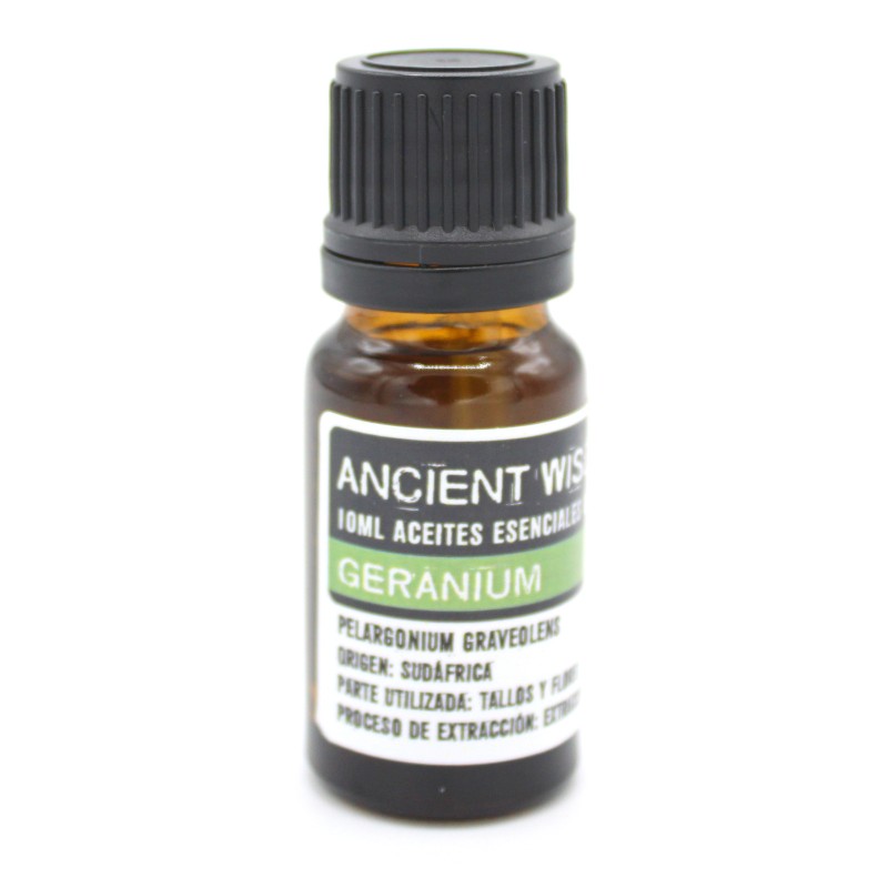 Organic essential oil - Geranium-ORGANIC ESSENTIAL OILS 10ML-HOSTENATURA