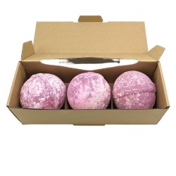 Bombe de bain à la cerise