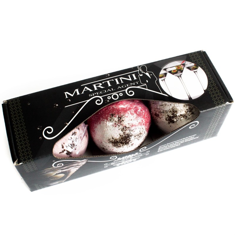 Set of 3 martini bath bombs-BATH BOMBS-HOSTENATURA