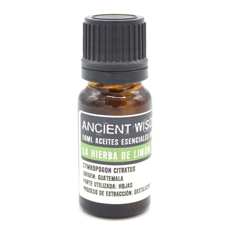 Olio esentzial organikoa - Lemongrass-OLIO ESSENTZIAL BIOLOGIKOAK 10ML-HOSTENATURA