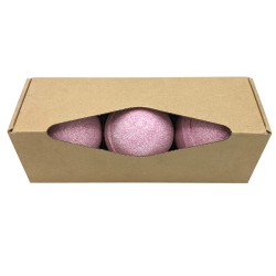 Strawberry Pavlova Bath Bomb - Gorria eta Zuria