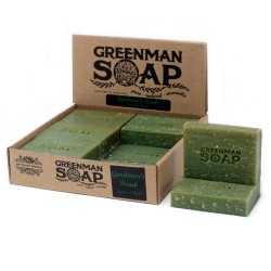 Greenman Soap 100 g - Exfoliante de xardinería