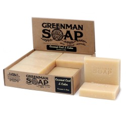 Greenman Soap 100g - Fresh and Calm Coconut