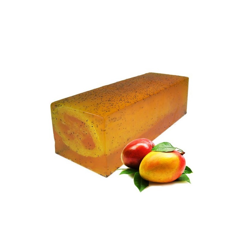 Mango-exfoliatie en massage-MASSAGER EN EXFOLIERENDE LOUFA-ZEPEN-HOSTENATURA