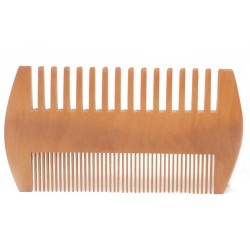 Two-sided beard comb