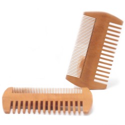 Two-sided beard comb