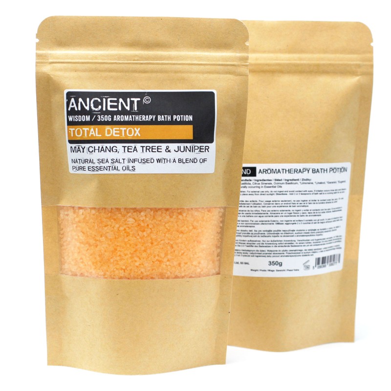 Potion d’aromathérapie en sac en papier 350g - Détox-POTIONS DE BAIN AROMATHÉRAPIE-HOSTENATURA