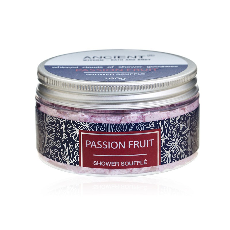 Gel mousse soufflé douche fruit de la passion - 160gr-SOUFFLE DE DOUCHE-HOSTENATURA