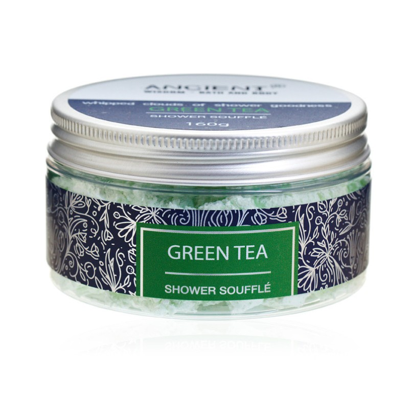 Gel de ducha de espuma de soufflé de té verde - 160 gr-SOUFFLE DE DUCHA-HOSTENATURA