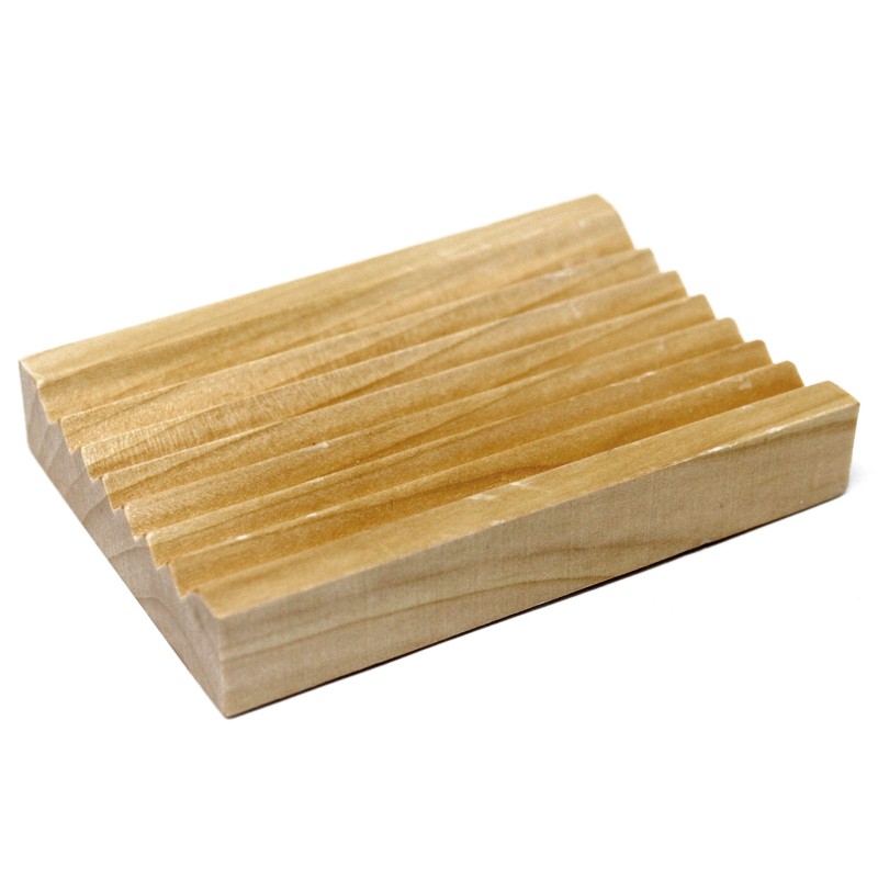 Porte-savon en bois Hemu - Groovy-PORTE-SAVONS EN BOIS HEMU-HOSTENATURA