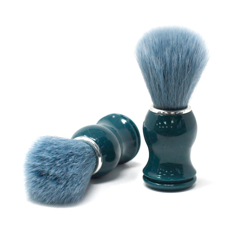 Pennello da barba elegante - Blu-ESFOLIANTI DI CALCE E PIETRA POMICE-HOSTENATURA